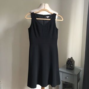 Ann Taylor PetiteA-Line black dress.